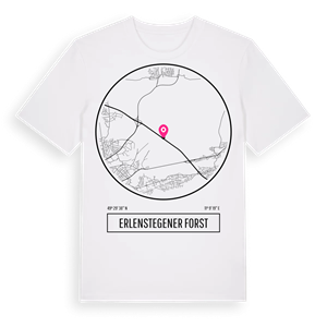 Erlenstegener Forst t-shirt – ekologisk bomull t-shirt från Pinshirt