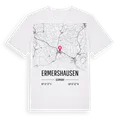 Ermershausen karta t-shirt