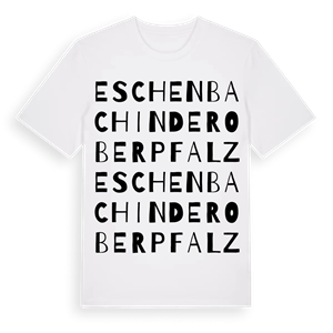 Eschenbach in der Oberpfalz ordlek t-shirt – ekologisk bomull t-shirt från Pinshirt