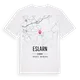 Eslarn karta t-shirt