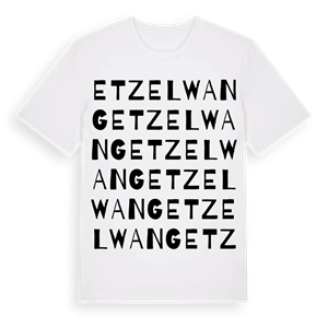 Etzelwang ordlek t-shirt – ekologisk bomull t-shirt från Pinshirt