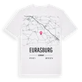 Eurasburg karta t-shirt