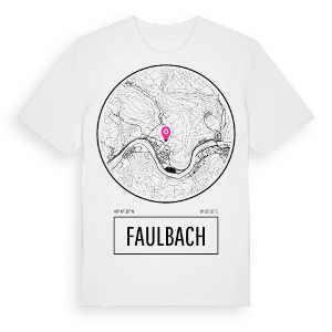Faulbach t-shirt – ekologisk bomull t-shirt från Pinshirt