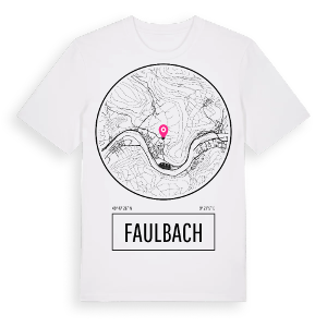 Faulbach t-shirt – ekologisk bomull t-shirt från Pinshirt