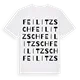 Feilitzsch ordlek t-shirt