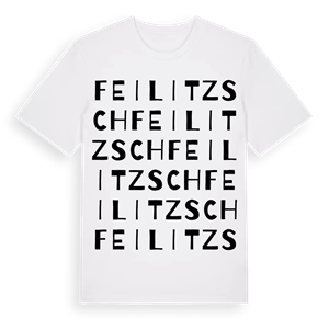 Feilitzsch ordlek t-shirt – ekologisk bomull t-shirt från Pinshirt