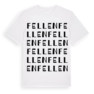 Fellen ordlek t-shirt – ekologisk bomull t-shirt från Pinshirt