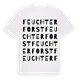 Feuchter Forst ordlek t-shirt