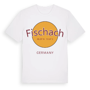 Fischach cirkel t-shirt – ekologisk bomull t-shirt från Pinshirt
