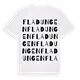 Fladungen ordlek t-shirt