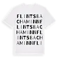 Flintsbach am Inn ordlek t-shirt