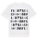 Flintsbach am Inn ordlek t-shirt