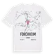 Forchheim karta t-shirt
