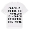 Forchheim ordlek t-shirt