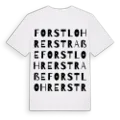 Forst Lohrerstraße ordlek t-shirt