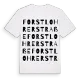 Forst Lohrerstraße ordlek t-shirt