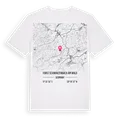 Forst Schwarzenbach am Wald karta t-shirt