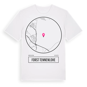 Forst Tennenlohe t-shirt – ekologisk bomull t-shirt från Pinshirt