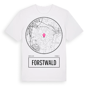 Forstwald t-shirt – ekologisk bomull t-shirt från Pinshirt