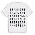 Frammersbacher Forst ordlek t-shirt
