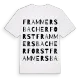 Frammersbacher Forst ordlek t-shirt