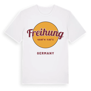Freihung cirkel t-shirt – ekologisk bomull t-shirt från Pinshirt