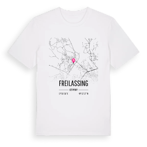 Freilassing karta t-shirt – ekologisk bomull t-shirt från Pinshirt