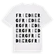 Friedberg ordlek t-shirt