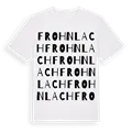 Frohnlach ordlek t-shirt