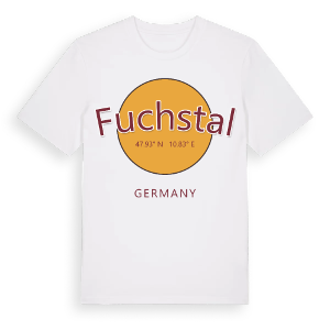 Fuchstal cirkel t-shirt – ekologisk bomull t-shirt från Pinshirt