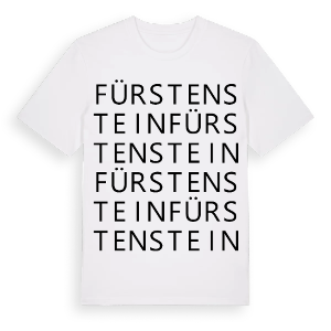 Fürstenstein ordlek t-shirt – ekologisk bomull t-shirt från Pinshirt