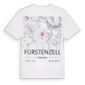 Fürstenzell karta t-shirt