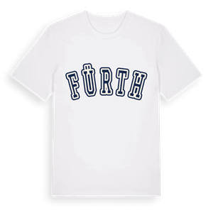 Fürth college t-shirt – ekologisk bomull t-shirt från Pinshirt