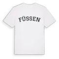 Füssen böjd t-shirt