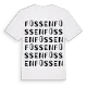 Füssen ordlek t-shirt