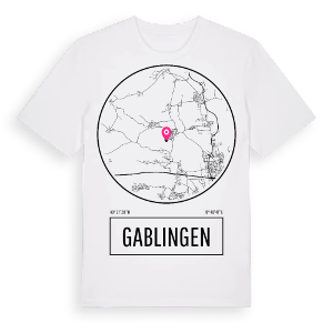 Gablingen t-shirt – ekologisk bomull t-shirt från Pinshirt