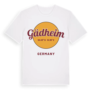 Gädheim cirkel t-shirt – ekologisk bomull t-shirt från Pinshirt