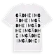 Gädheim ordlek t-shirt