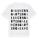 Gallmersgarten ordlek t-shirt
