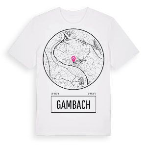 Gambach t-shirt – ekologisk bomull t-shirt från Pinshirt