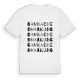 Gambacher Markung ordlek t-shirt