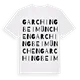 Garching bei München ordlek t-shirt