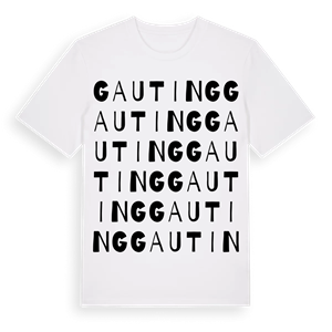 Gauting ordlek t-shirt – ekologisk bomull t-shirt från Pinshirt