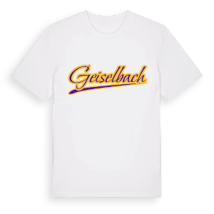 Geiselbach baseball t-shirt – ekologisk bomull t-shirt från Pinshirt