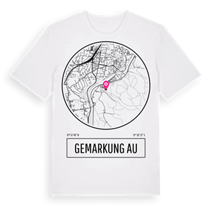 Gemarkung Au t-shirt – ekologisk bomull t-shirt från Pinshirt