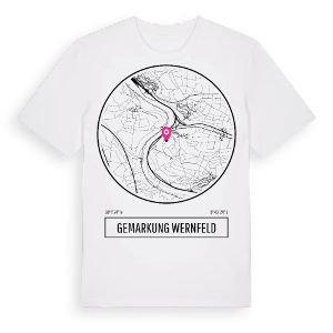Gemarkung Wernfeld t-shirt – ekologisk bomull t-shirt från Pinshirt