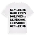 Gemarkung Wolkersdorf ordlek t-shirt