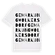Gemarkung Wolkersdorf ordlek t-shirt