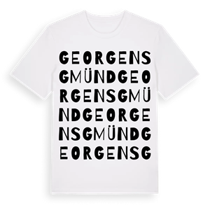 Georgensgmünd ordlek t-shirt – ekologisk bomull t-shirt från Pinshirt