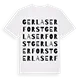 Gerlaser Forst ordlek t-shirt